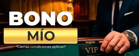 Bono de Bienvenida Exclusivo promotional banner